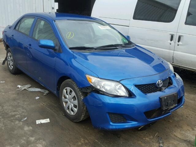 2T1BU40E39C067596 - 2009 TOYOTA COROLLA BA BLUE photo 1