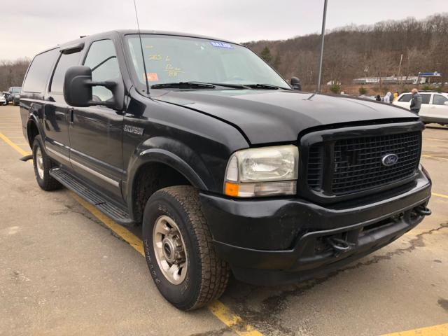 1FMSU43P13EC62187 - 2003 FORD EXCURSION BLACK photo 1