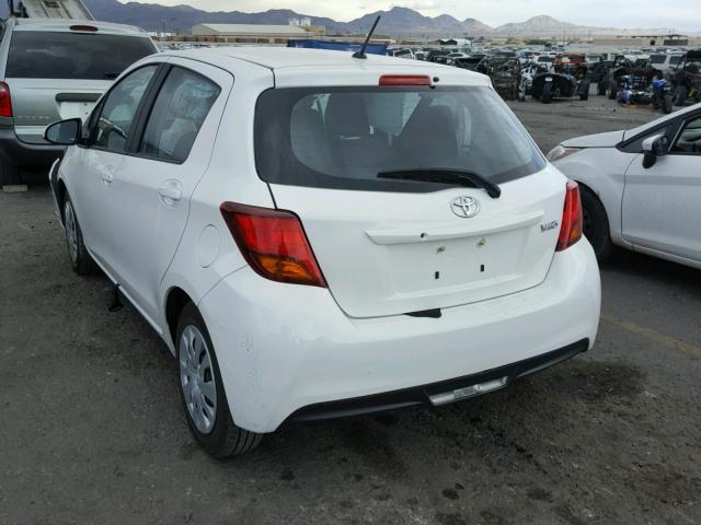 VNKKTUD34GA067577 - 2016 TOYOTA YARIS L WHITE photo 3