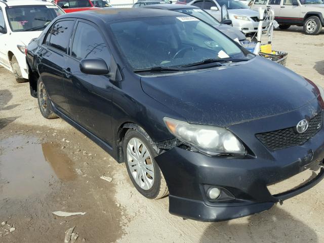 1NXBU40E29Z050335 - 2009 TOYOTA COROLLA BA BLACK photo 9