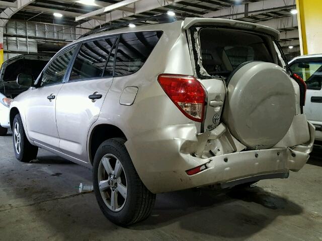 JTMBD33V886060008 - 2008 TOYOTA RAV4 BEIGE photo 3