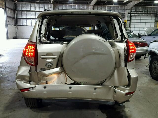 JTMBD33V886060008 - 2008 TOYOTA RAV4 BEIGE photo 9