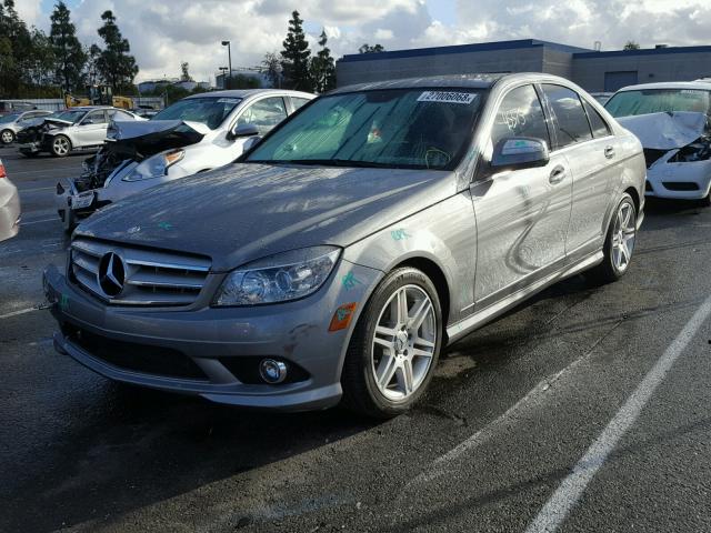 WDDGF54X19F342364 - 2009 MERCEDES-BENZ C 300 GRAY photo 2