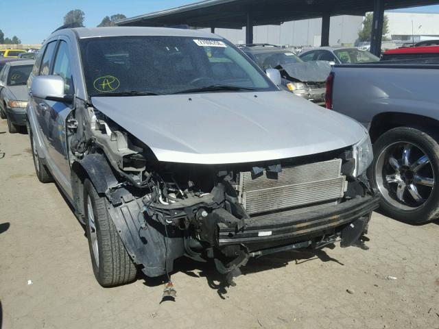 3C4PDDBG9DT606698 - 2013 DODGE JOURNEY SX SILVER photo 1