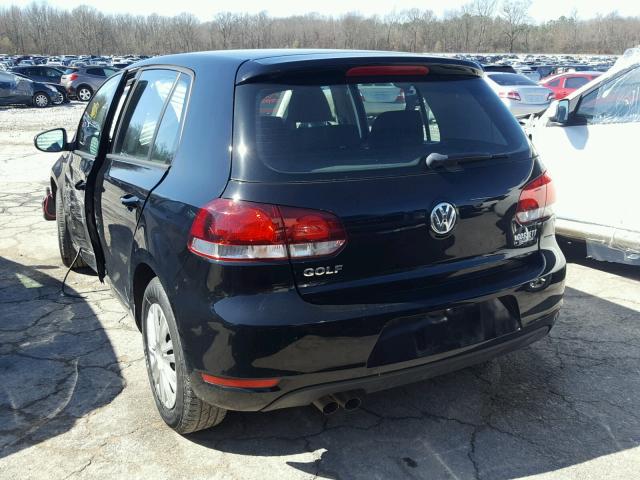 WVWDB7AJ8DW121194 - 2013 VOLKSWAGEN GOLF 黑色 照片 3