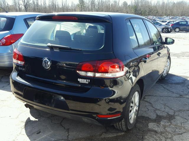 WVWDB7AJ8DW121194 - 2013 VOLKSWAGEN GOLF 黑色 照片 4