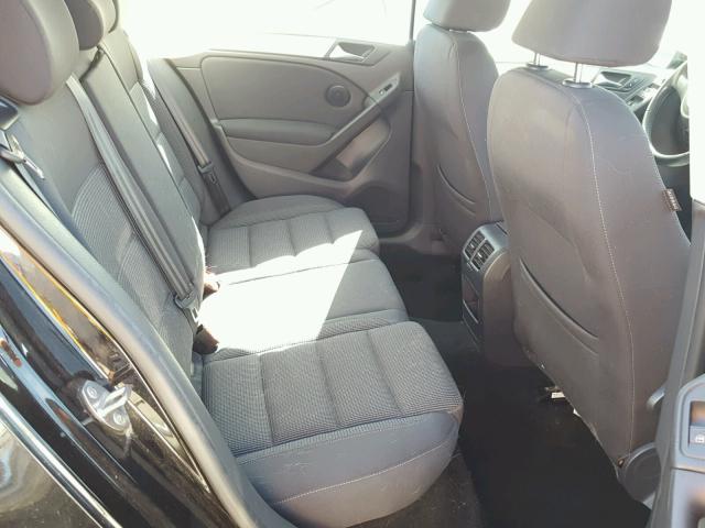 WVWDB7AJ8DW121194 - 2013 VOLKSWAGEN GOLF 黑色 照片 6