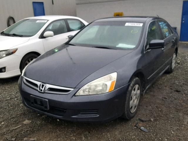 1HGCM55496A005549 - 2006 HONDA ACCORD LX GRAY photo 2