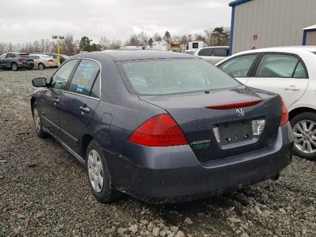 1HGCM55496A005549 - 2006 HONDA ACCORD LX GRAY photo 3