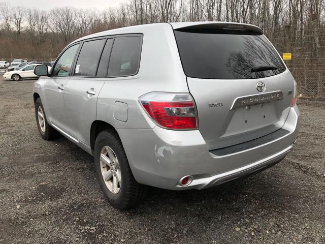 JTEEW41A492027251 - 2009 TOYOTA HIGHLANDER SILVER photo 3