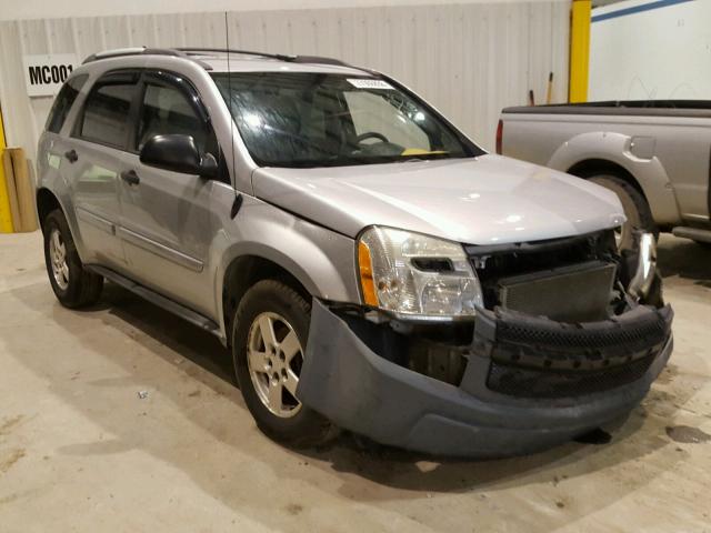 2CNDL13F156149932 - 2005 CHEVROLET EQUINOX LS SILVER photo 1