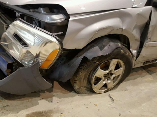 2CNDL13F156149932 - 2005 CHEVROLET EQUINOX LS SILVER photo 9