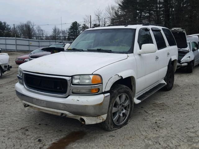 1GKEK13TX5R144223 - 2005 GMC YUKON WHITE photo 2