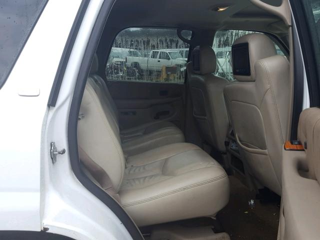 1GKEK13TX5R144223 - 2005 GMC YUKON WHITE photo 6