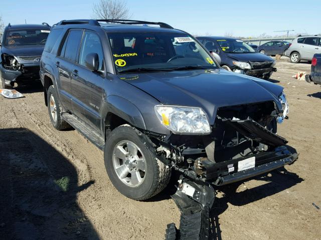 JTEBU17R158043709 - 2005 TOYOTA 4RUNNER LI GRAY photo 1