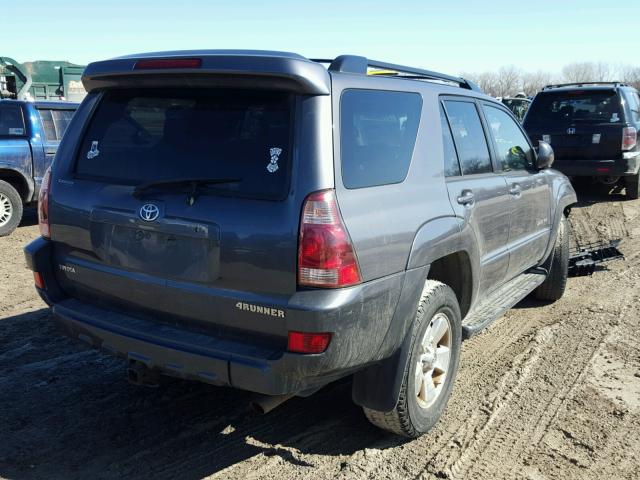 JTEBU17R158043709 - 2005 TOYOTA 4RUNNER LI GRAY photo 4