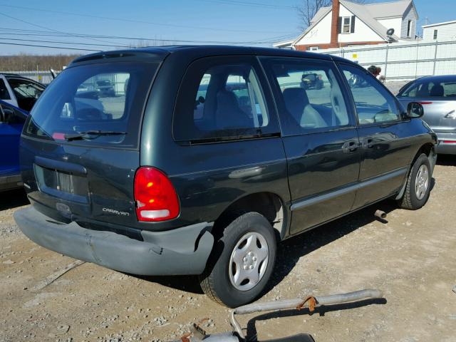 2B4FP25B6YR607496 - 2000 DODGE CARAVAN GREEN photo 4