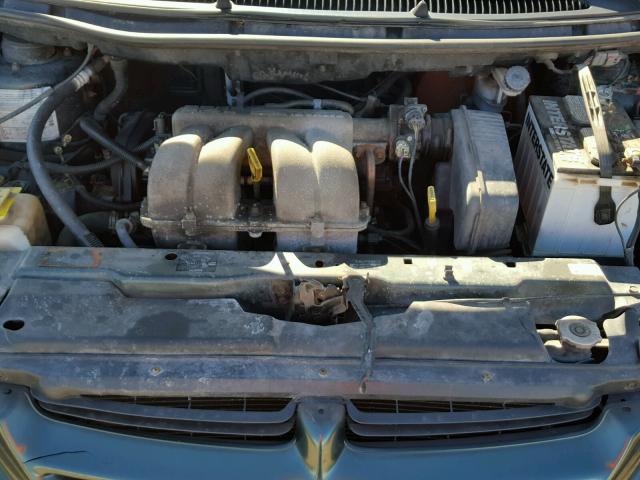 2B4FP25B6YR607496 - 2000 DODGE CARAVAN GREEN photo 7