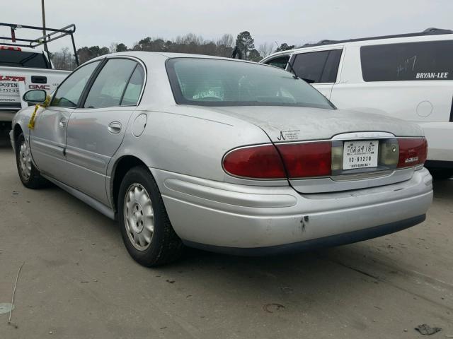 1G4HR54K43U170209 - 2003 BUICK LESABRE LI SILVER photo 3