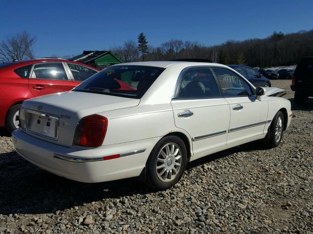 KMHFU45E85A406146 - 2005 HYUNDAI XG 350 WHITE photo 4