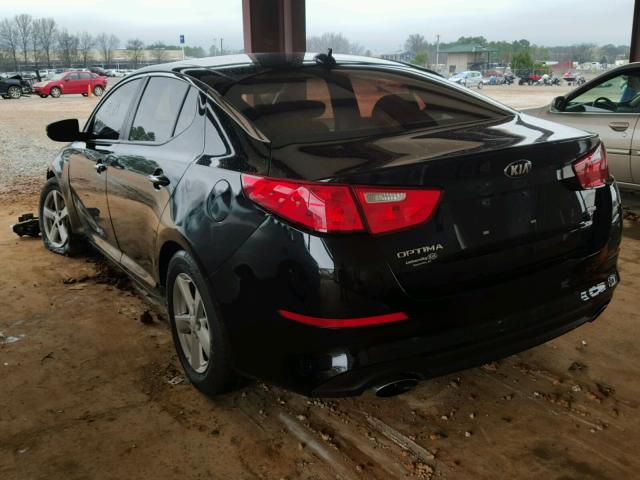 5XXGM4A78EG324650 - 2014 KIA OPTIMA LX BLACK photo 3