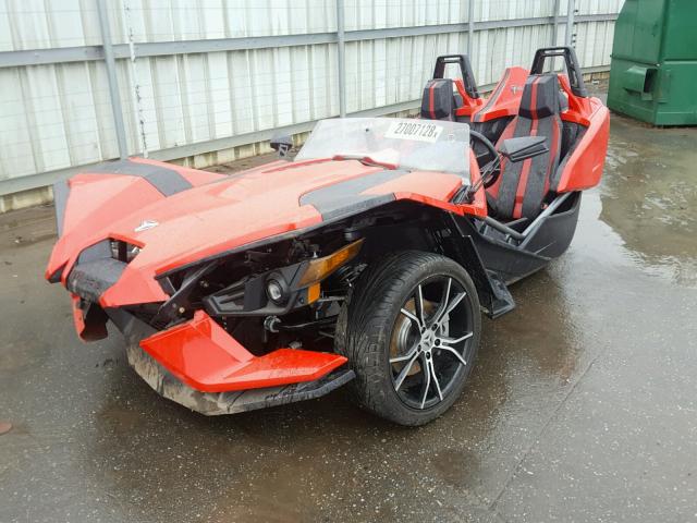 57XAAPFA0F5103867 - 2015 POLARIS SLINGSHOT RED photo 2