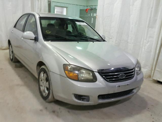 KNAFE222595653314 - 2009 KIA SPECTRA EX SILVER photo 1