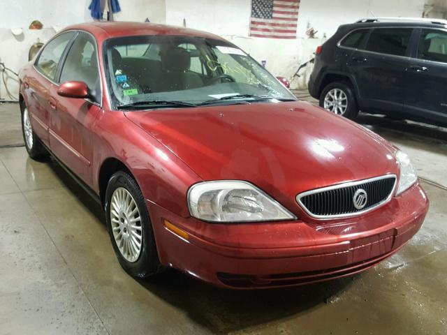 1MEFM50U1YG622929 - 2000 MERCURY SABLE GS RED photo 1