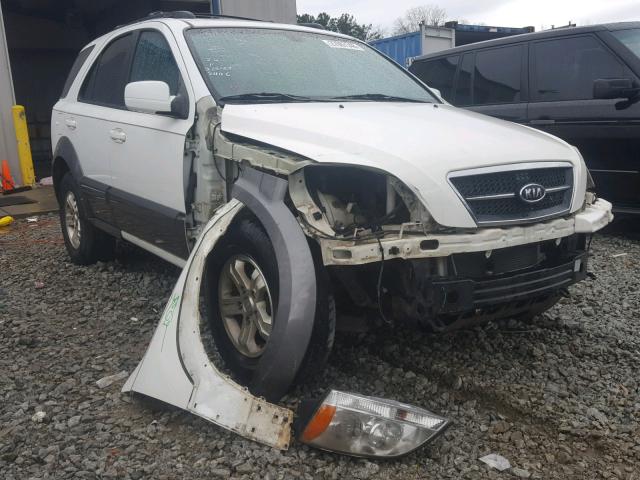 KNDJD733765600212 - 2006 KIA SORENTO EX WHITE photo 1