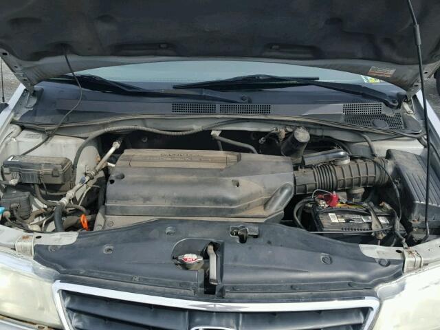 2HKRL18042H559873 - 2002 HONDA ODYSSEY EX SILVER photo 7