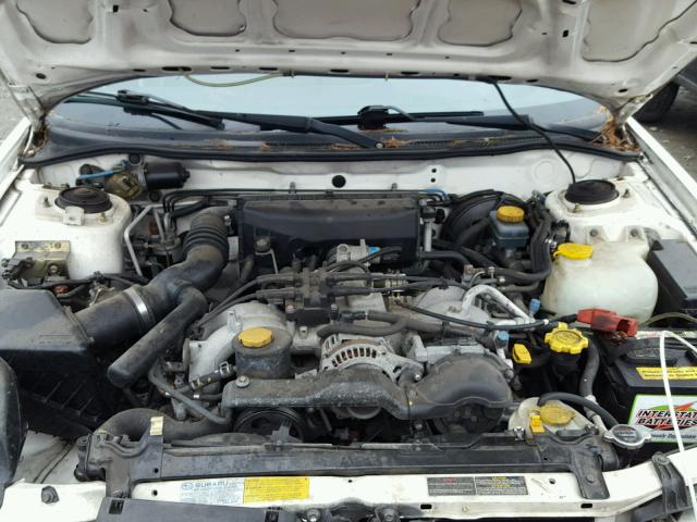 4S3BK4254X7300810 - 1999 SUBARU LEGACY BRI WHITE photo 7