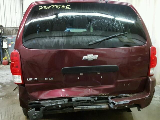 1GNDV23LX6D216712 - 2006 CHEVROLET UPLANDER L 栗色 照片 9