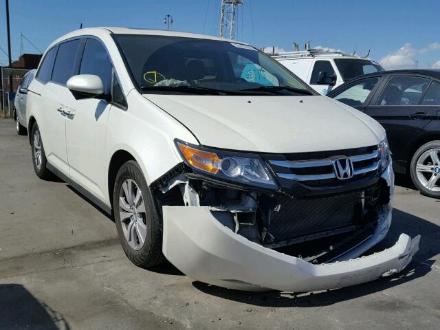 5FNRL5H62GB044257 - 2016 HONDA ODYSSEY EX WHITE photo 1