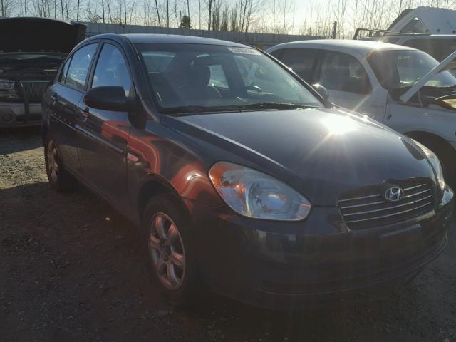 KMHCN46C07U137722 - 2007 HYUNDAI ACCENT GLS GRAY photo 1