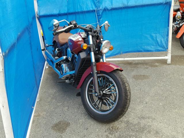 56KMSB004G3110379 - 2016 INDIAN MOTORCYCLE CO. SCOUT BURGUNDY photo 1