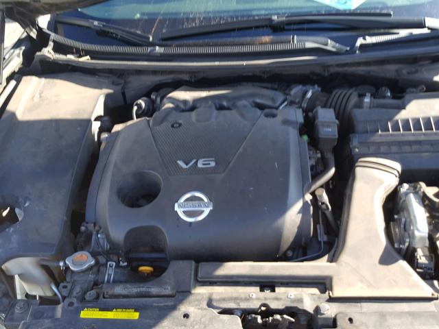 1N4AA51E39C845998 - 2009 NISSAN MAXIMA S BLACK photo 7