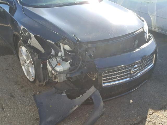 1N4AA51E39C845998 - 2009 NISSAN MAXIMA S BLACK photo 9