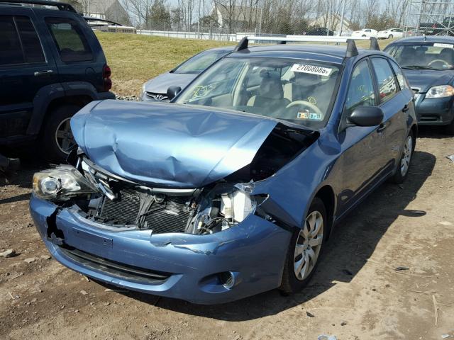 JF1GH61658H822714 - 2008 SUBARU IMPREZA 2. BLUE photo 2