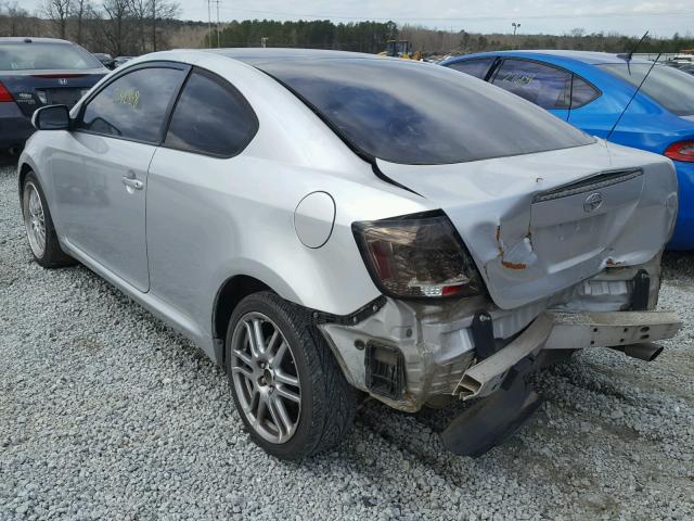 JTKDE177960100854 - 2006 TOYOTA SCION TC 银色 照片 3