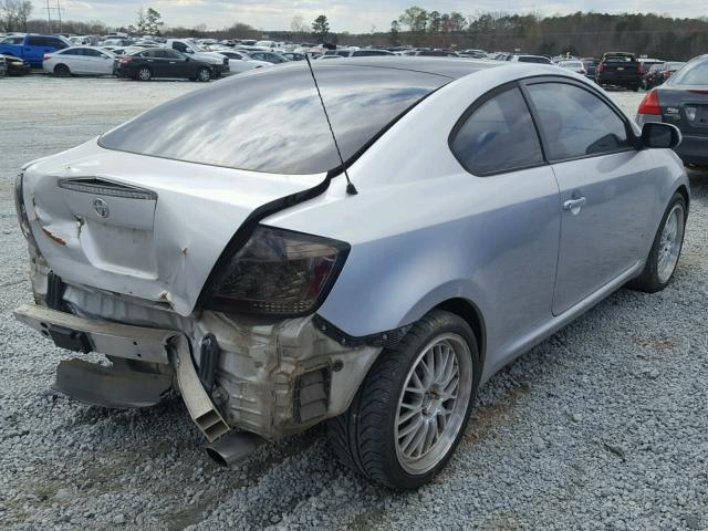 JTKDE177960100854 - 2006 TOYOTA SCION TC 银色 照片 4