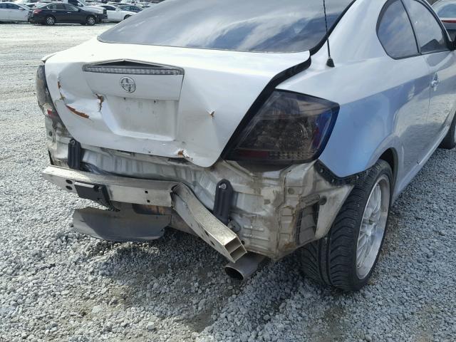 JTKDE177960100854 - 2006 TOYOTA SCION TC 银色 照片 9