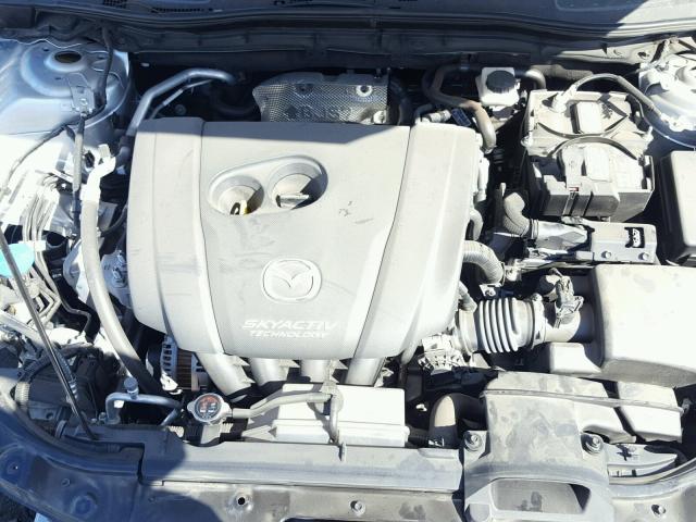 3MZBN1U74HM153669 - 2017 MAZDA 3 SPORT SILVER photo 7