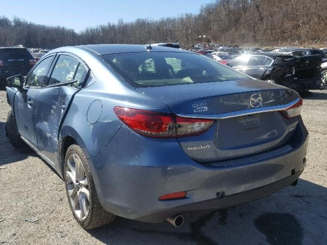 JM1GJ1V51G1415600 - 2016 MAZDA 6 TOURING BLUE photo 3