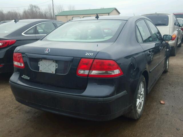 YS3FD49Y661146123 - 2006 SAAB 9-3 BASE BLUE photo 4