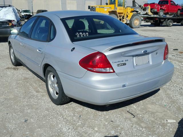 1FAFP53U27A114822 - 2007 FORD TAURUS SE SILVER photo 3