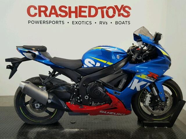 JS1GN7FA0G2101010 - 2016 SUZUKI GSX-R600 BLUE photo 1