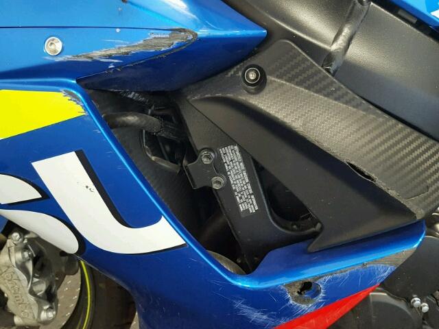 JS1GN7FA0G2101010 - 2016 SUZUKI GSX-R600 BLUE photo 11