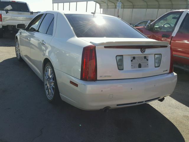 1G6DW67VX80103445 - 2008 CADILLAC STS WHITE photo 3