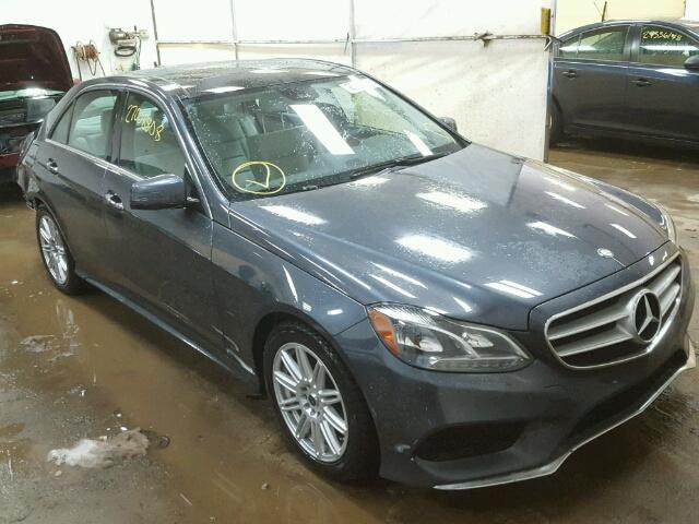 WDDHF8JB8FB091909 - 2015 MERCEDES-BENZ E 350 4MAT GRAY photo 1