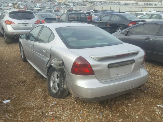 2G2WP522751238557 - 2005 PONTIAC GRAND PRIX SILVER photo 3